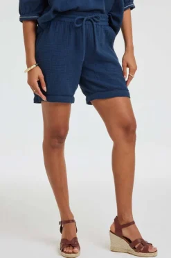 DiDi Bermuda Pietra Dark blue- Korte Broeken