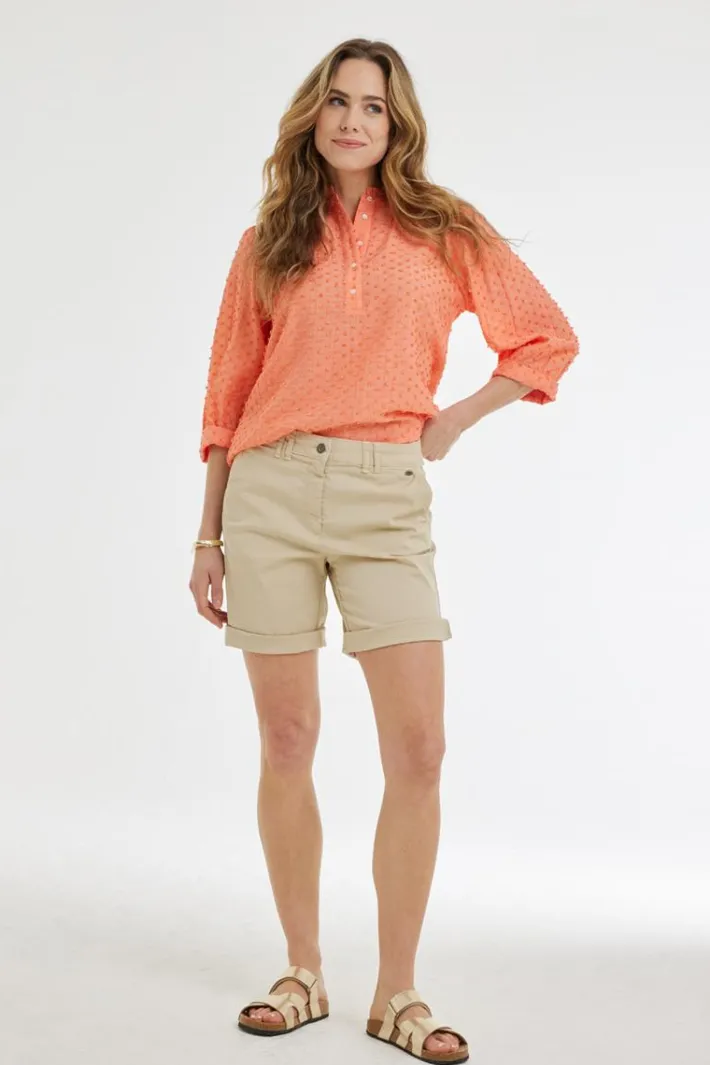 DiDi Bermuda Turner Light sand- Korte Broeken