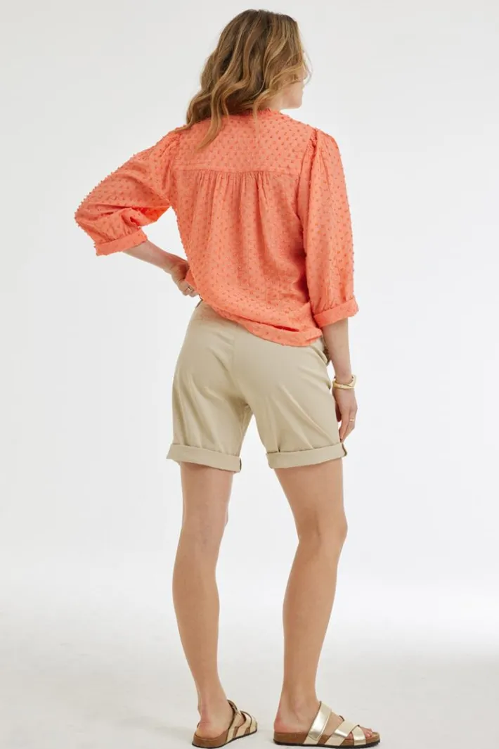 DiDi Bermuda Turner Light sand- Korte Broeken