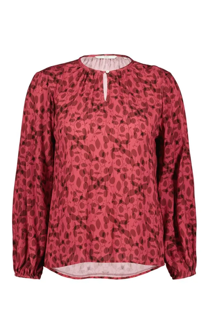 DiDi Blouse Adore Rose Happy leaves print- Blouses