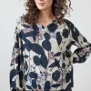 DiDi Blouse Adore Sand Wall flower print- Blouses