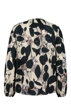 DiDi Blouse Adore Sand Wall flower print- Blouses