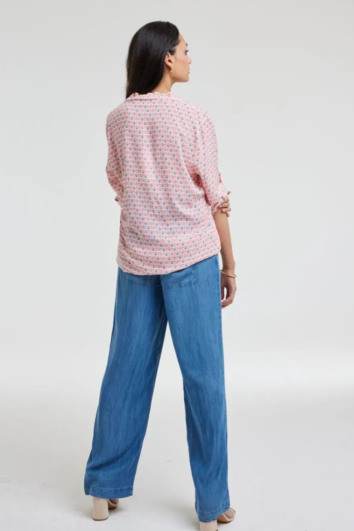 DiDi Blouse Billy Flores print- Blouses