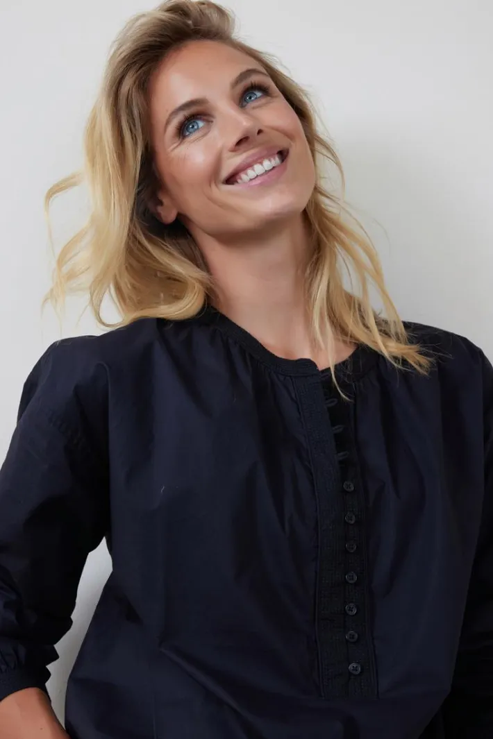 DiDi Blouse Chandy Black- Blouses