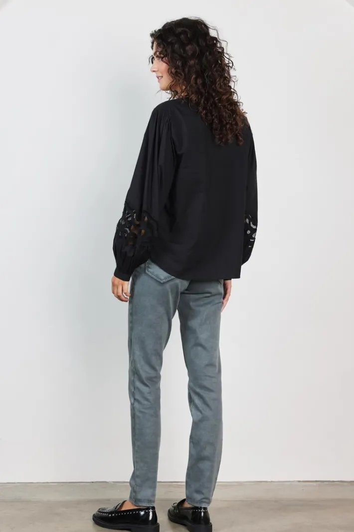 DiDi Blouse Cuty Black- Blouses