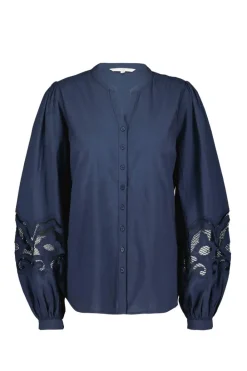 DiDi Blouse Cuty Dark blue- Blouses