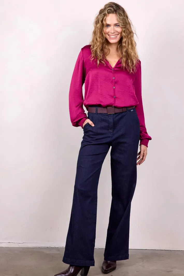 DiDi Blouse Felice Fuchsia- Blouses