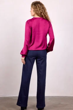 DiDi Blouse Felice Fuchsia- Blouses