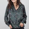 DiDi Blouse Fiesta Black Puntos print- Blouses
