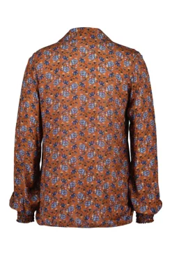 DiDi Blouse Fiesta Brown Waterside XS print- Blouses