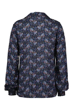 DiDi Blouse Fiesta Dark blue Waterside XS print- Blouses