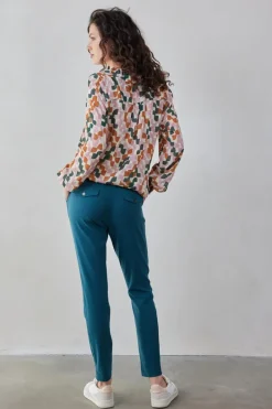 DiDi Blouse Fiesta Ecru Rhythm print- Blouses