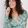 DiDi Blouse Kelly Reflection S print- Blouses