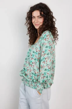 DiDi Blouse Kelly Reflection S print- Blouses