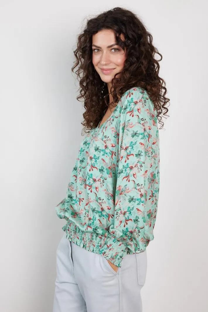 DiDi Blouse Kelly Reflection S print- Blouses