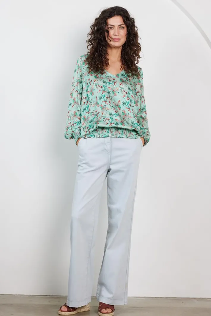 DiDi Blouse Kelly Reflection S print- Blouses
