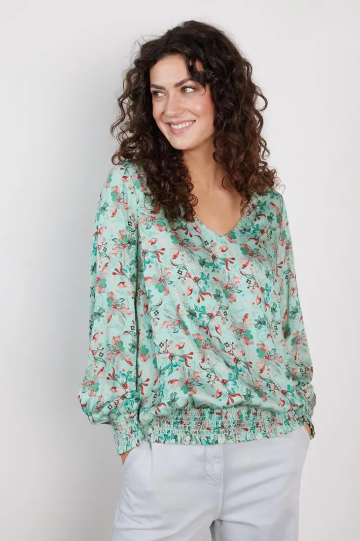 DiDi Blouse Kelly Reflection S print- Blouses