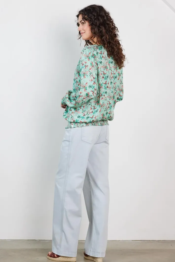 DiDi Blouse Kelly Reflection S print- Blouses