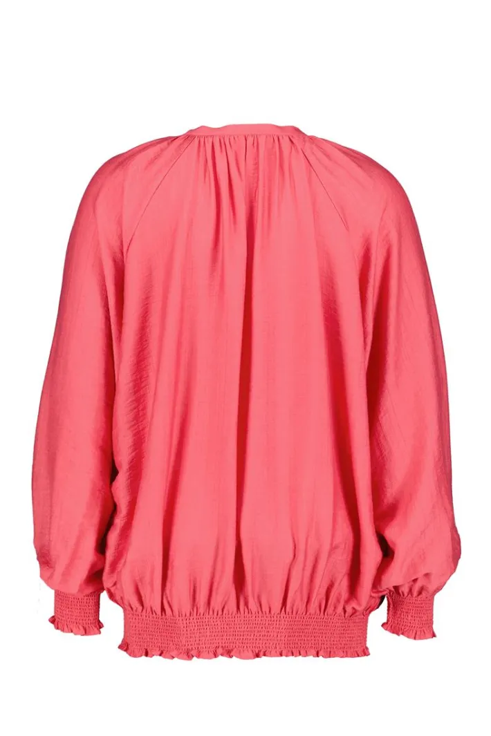 DiDi Blouse Lima in Sharon rose- Blouses