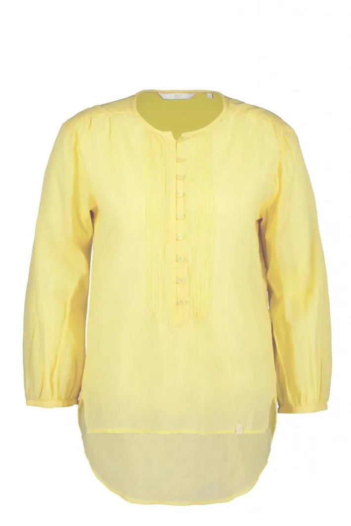DiDi Blouse Lucy in Light yellow- Blouses