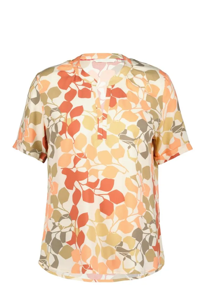 DiDi Blouse Moana Bright leaves print- Blouses