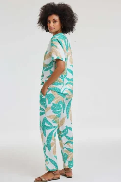 DiDi Blouse Moana Offwhite Bahia print- Blouses