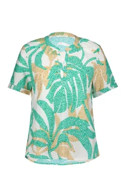 DiDi Blouse Moana Offwhite Bahia print- Blouses