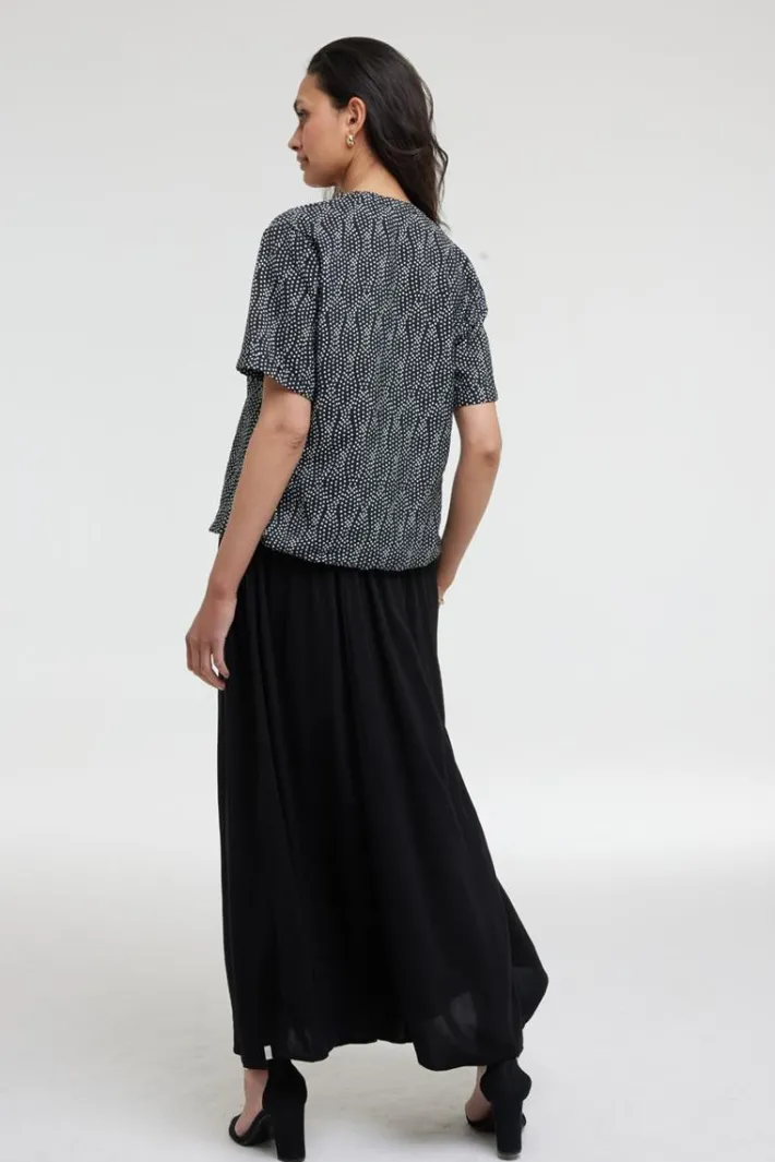 DiDi Blouse Moon Flowing print- Blouses