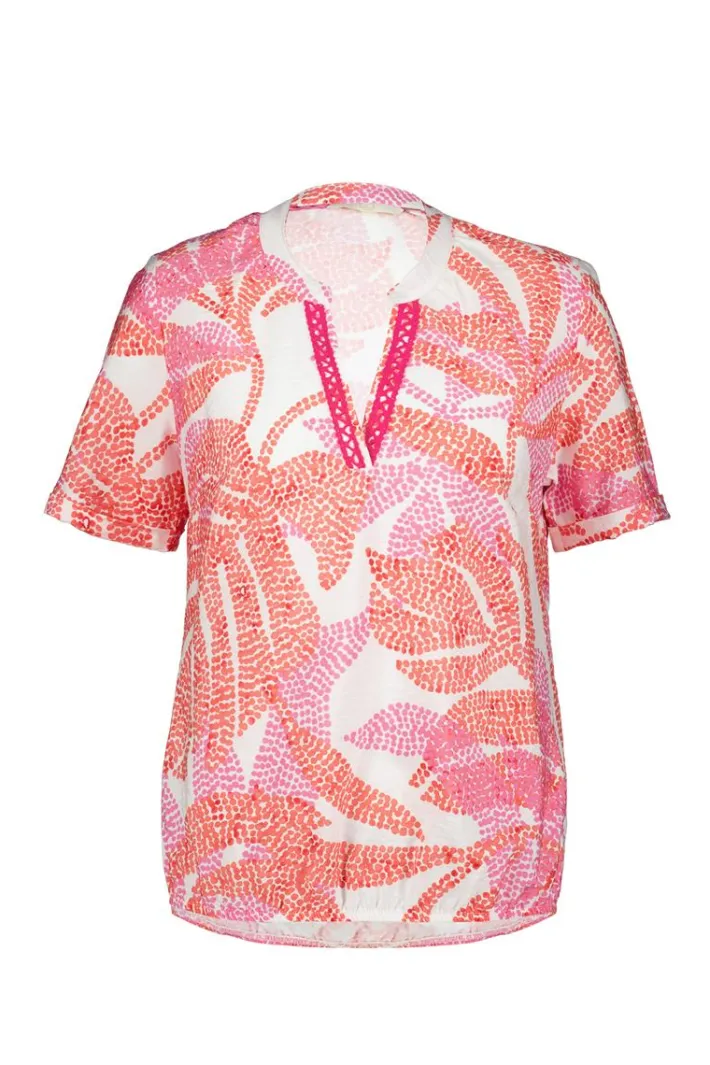 DiDi Blouse Moon Pink Bahia print- Blouses