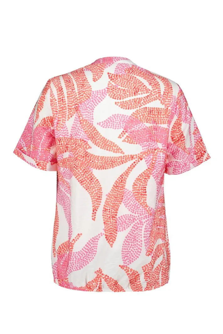 DiDi Blouse Moon Pink Bahia print- Blouses