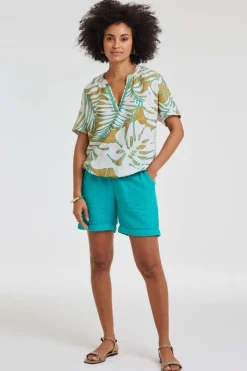 DiDi Blouse Moon Safari print- Blouses
