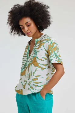 DiDi Blouse Moon Safari print- Blouses