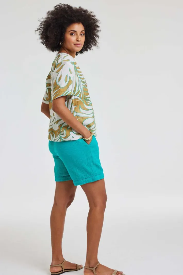 DiDi Blouse Moon Safari print- Blouses