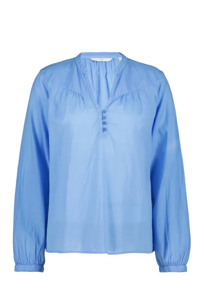 DiDi Blouse Nelsa Sky blue- Blouses