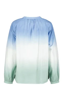 DiDi Blouse Nelsi dip dye Sky blue- Blouses