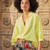 DiDi Blouse Nena Mid yellow- Blouses