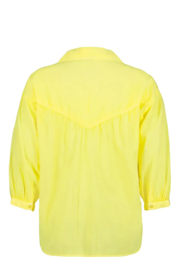 DiDi Blouse Nena Mid yellow- Blouses