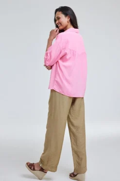 DiDi Blouse Nena Neon pink- Blouses