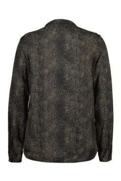 DiDi Blouse Nilly Black Spectrum print- Blouses