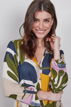 DiDi Blouse Nyssa met Symphony print- Blouses