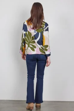 DiDi Blouse Nyssa met Symphony print- Blouses