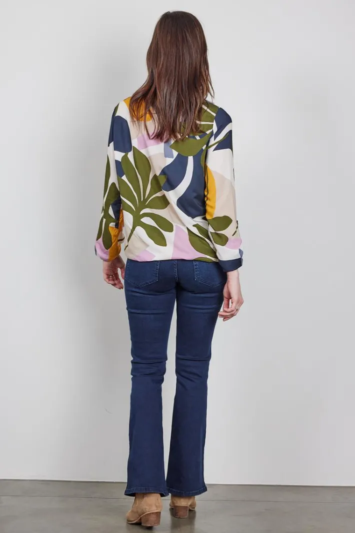 DiDi Blouse Nyssa met Symphony print- Blouses