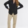DiDi Blouse Ponza Black- Blouses