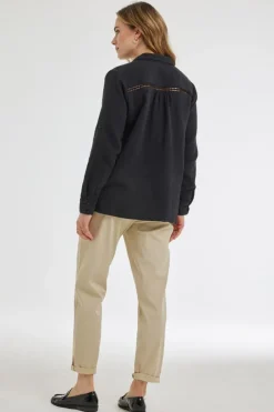 DiDi Blouse Ponza Black- Blouses