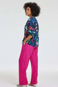 DiDi Blouse Rise Botanic spice print- Blouses