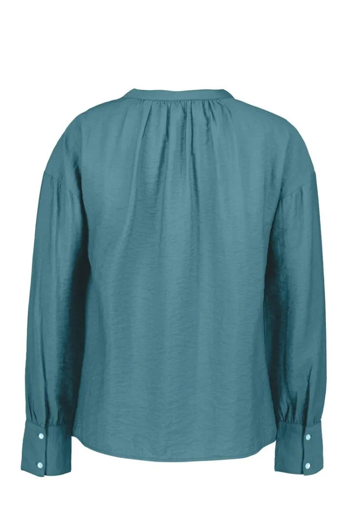 DiDi Blouse Sari Dark sea green- Blouses
