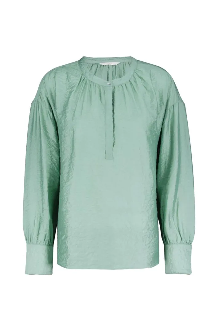 DiDi Blouse Sari in granite green- Blouses