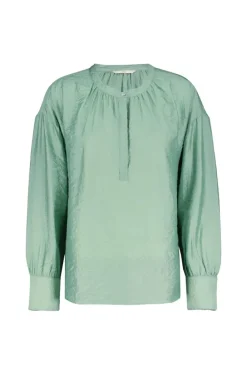 DiDi Blouse Sari in granite green- Blouses