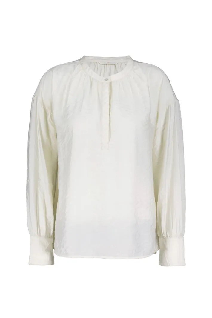 DiDi Blouse Sari in light silver- Blouses