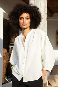 DiDi Blouse Senna Offwhite- Blouses